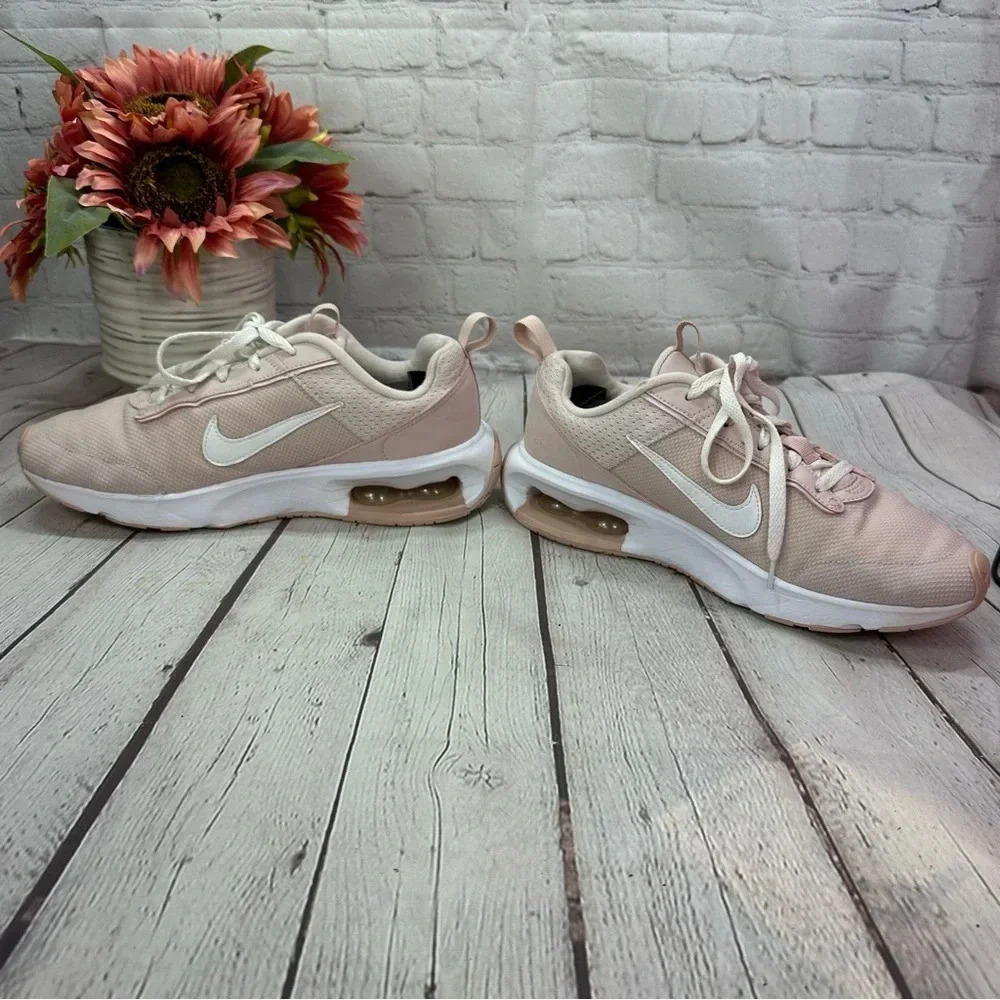 nike air max interlock light barely rose white sz 9 women's athletic shoe - Picture 3 of 9